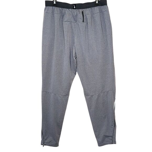 Nike Phenom Elite Knit Pants Dri-Fit Dark Smoke Zip Ankle Men's Size XL - Picture 3 of 10